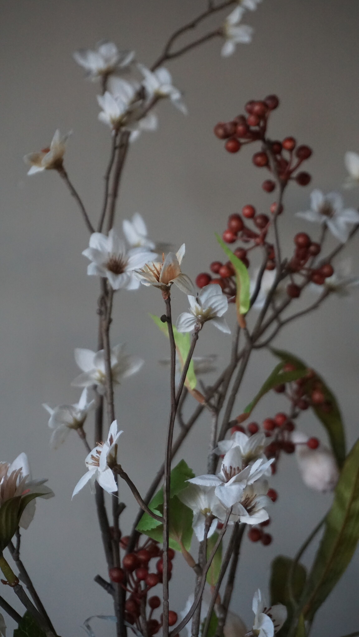 Rene Houtman Kunstbloemen Boeket Eden | Wit | L100 cm