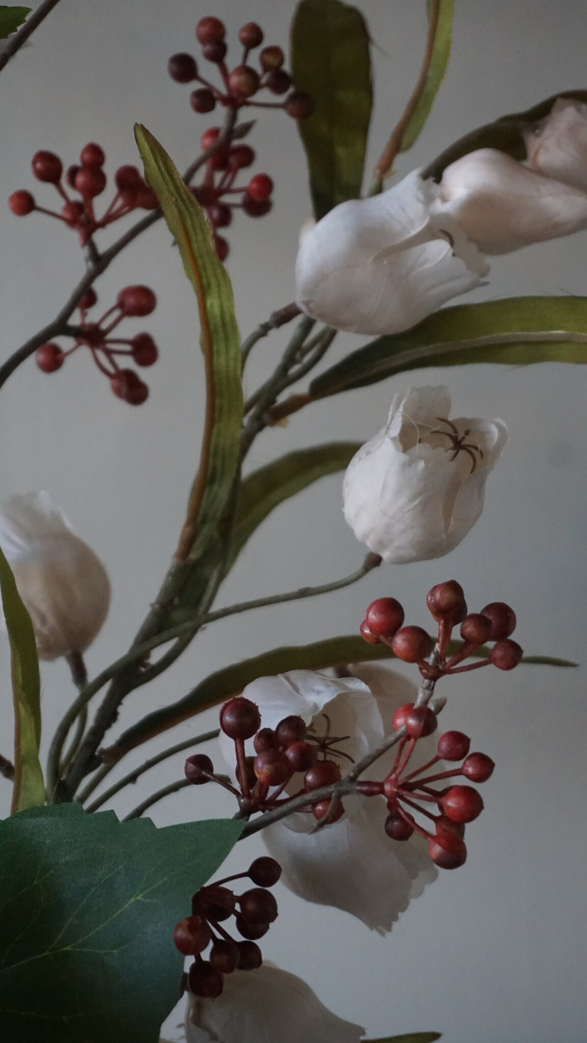 Rene Houtman Kunstbloemen Boeket Eden | Wit | L100 cm