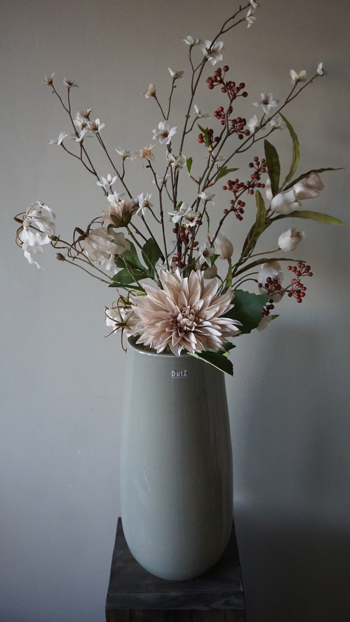 Rene Houtman Kunstbloemen Boeket Eden | Wit | L100 cm