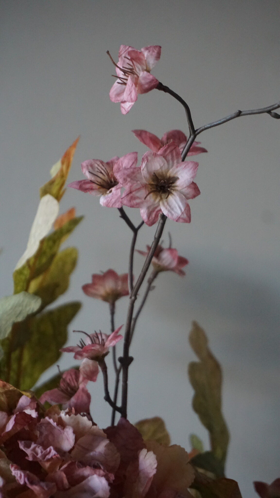 Rene Houtman Kunstbloemen Boeket Ida | Roze | L100 cm