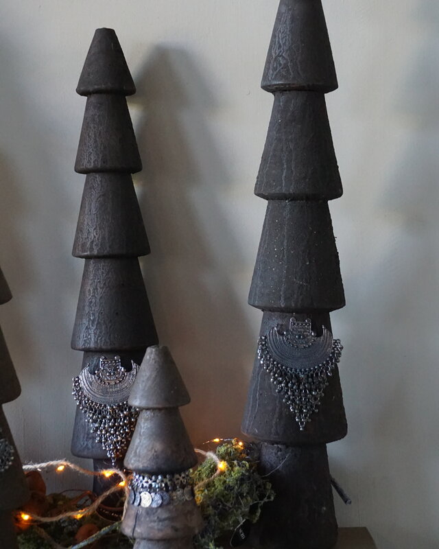 Rene Houtman Kerstboom Nordic Met Sieraad | Set Van 5