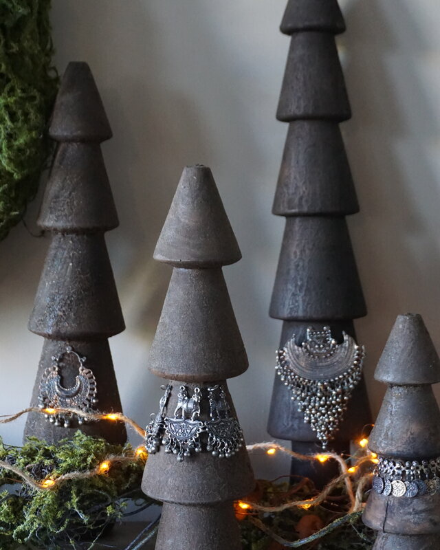 Rene Houtman Kerstboom Nordic Met Sieraad | Set Van 5
