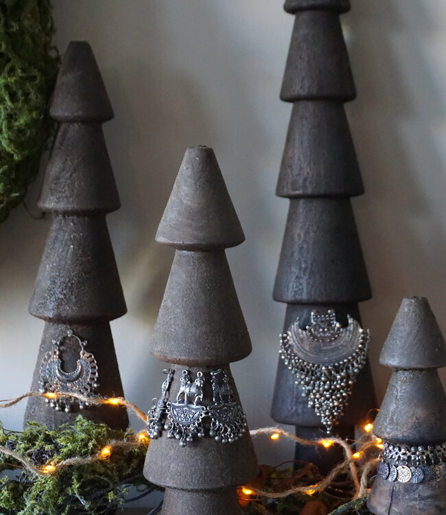 Rene Houtman Kerstboom Nordic Met Sieraad | Set Van 5