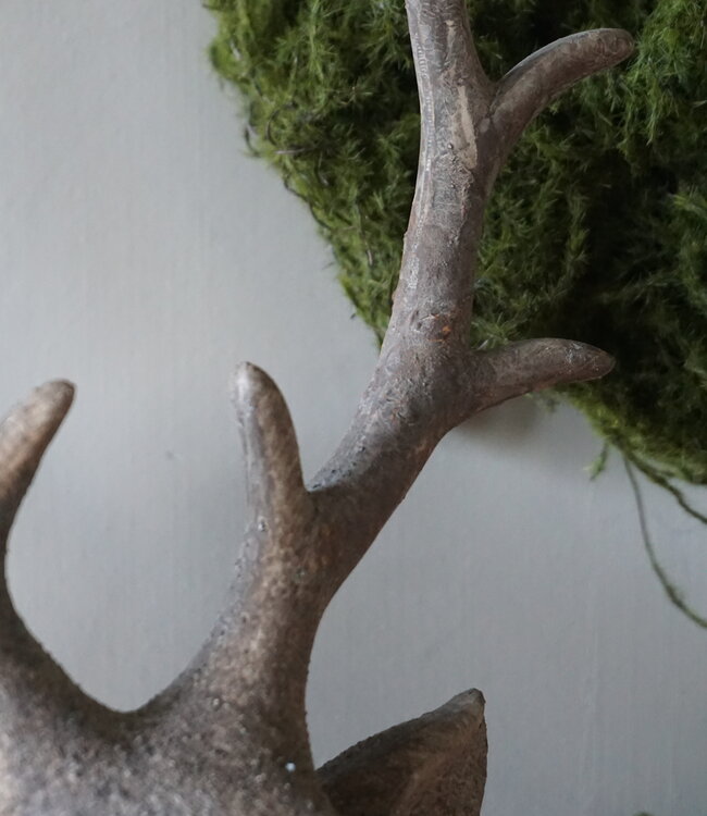 Rene Houtman Hert Alaya M | Grijs | H40 x B23 x D15 cm