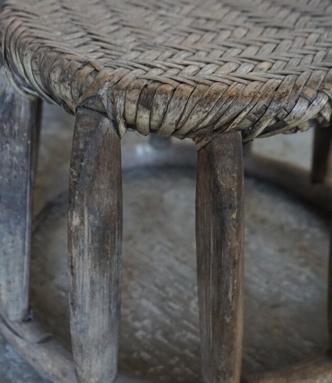 Rene Houtman Oud Japandi Krukje | Nr 1 | Rond | Uniek | H39 x D26 cm