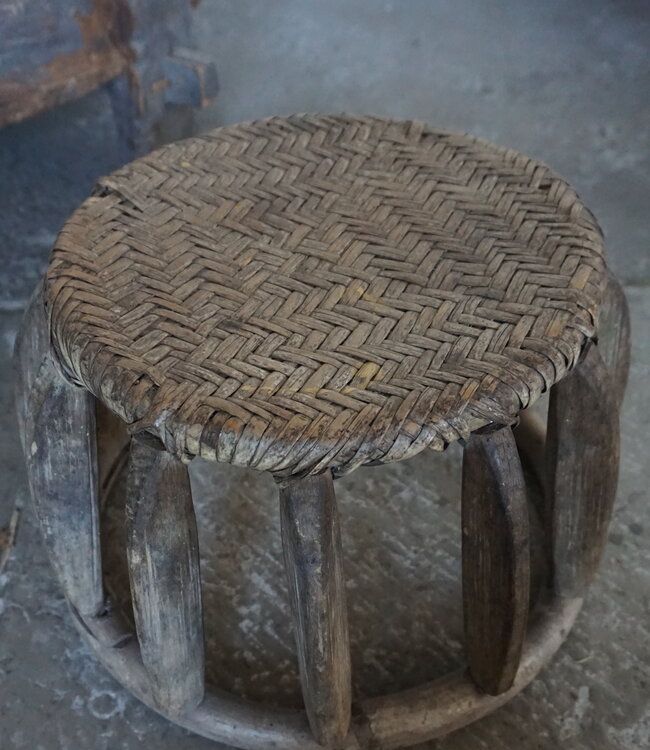 Rene Houtman Oud Japandi Krukje | Nr 1 | Rond | Uniek | H39 x D26 cm