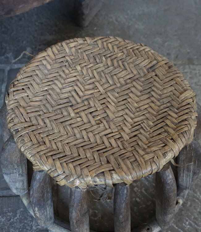 Rene Houtman Oud Japandi Krukje | Nr 4 | Rond | Uniek | H39 x D26 cm