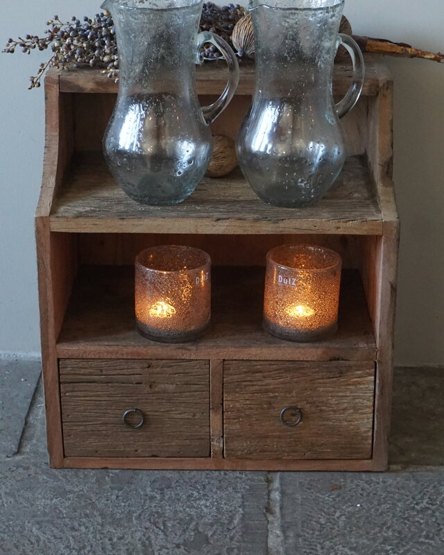 Rene Houtman Tafelkast/Gruttersbak Truckwood | H50 x B44 x D30 cm