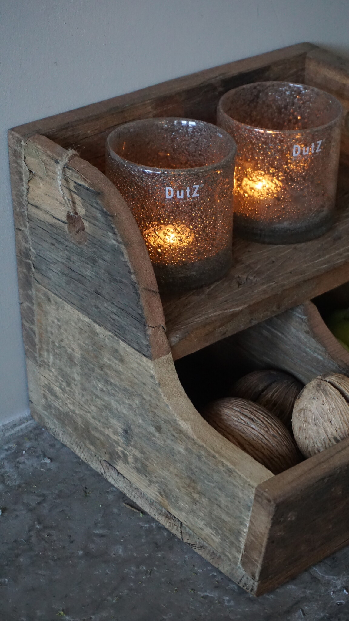 Rene Houtman Keukenrolhouder Greet | Truckwood | H26 x B30 x D30 cm
