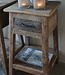 Rene Houtman Bijzettafel/Nachtkastje Truckwood | Set Van 2 | H75xB40xD40 cm