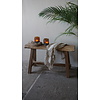 Oud Eikenhouten Bankje | Nr 1 | H46 x B80 x D21 cm