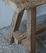 Rene Houtman Oud Eikenhouten Bankje | Nr 1 | H46 x B80 x D21 cm