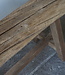Rene Houtman Oud Eikenhouten Bankje | Nr 1 | H46 x B80 x D21 cm