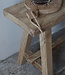 Rene Houtman Oud Eikenhouten Bankje | Nr 4 | H46 x B80 x D24 cm