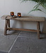 Rene Houtman Oud Eikenhouten Bankje | Nr 1 | H46,5 x B100 x D20 cm