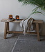Rene Houtman Oud Eikenhouten Bankje | Nr 2 | H47 x B101 x D20 cm