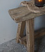 Rene Houtman Oud Eikenhouten Bankje | Nr 2 | H47 x B101 x D20 cm