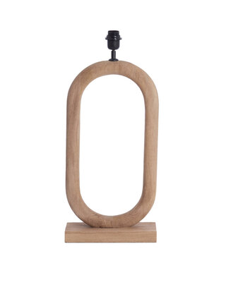 Rene Houtman Lampvoet 30x12x59 cm Hout Mat Naturel
