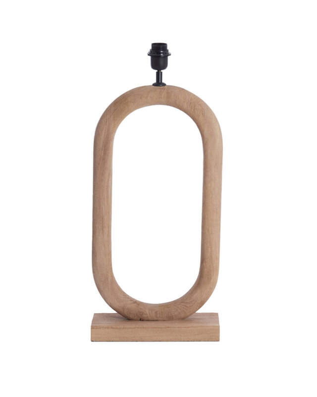 Rene Houtman Lampvoet 30x12x59 cm Hout Mat Naturel