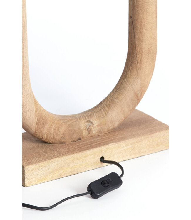 Rene Houtman Lampvoet 30x12x59 cm Hout Mat Naturel