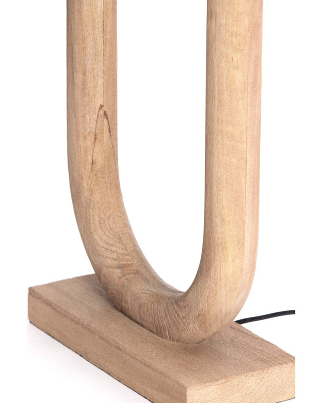 Rene Houtman Lampvoet 30x12x59 cm Hout Mat Naturel
