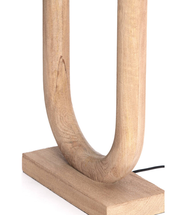 Rene Houtman Lampvoet 30x12x59 cm Hout Mat Naturel