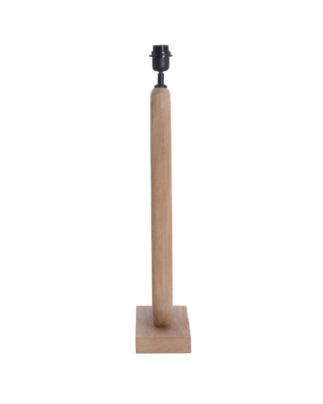 Rene Houtman Lampvoet 30x12x59 cm Hout Mat Naturel