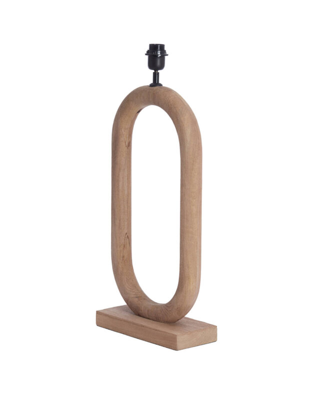 Rene Houtman Lampvoet 30x12x59 cm Hout Mat Naturel