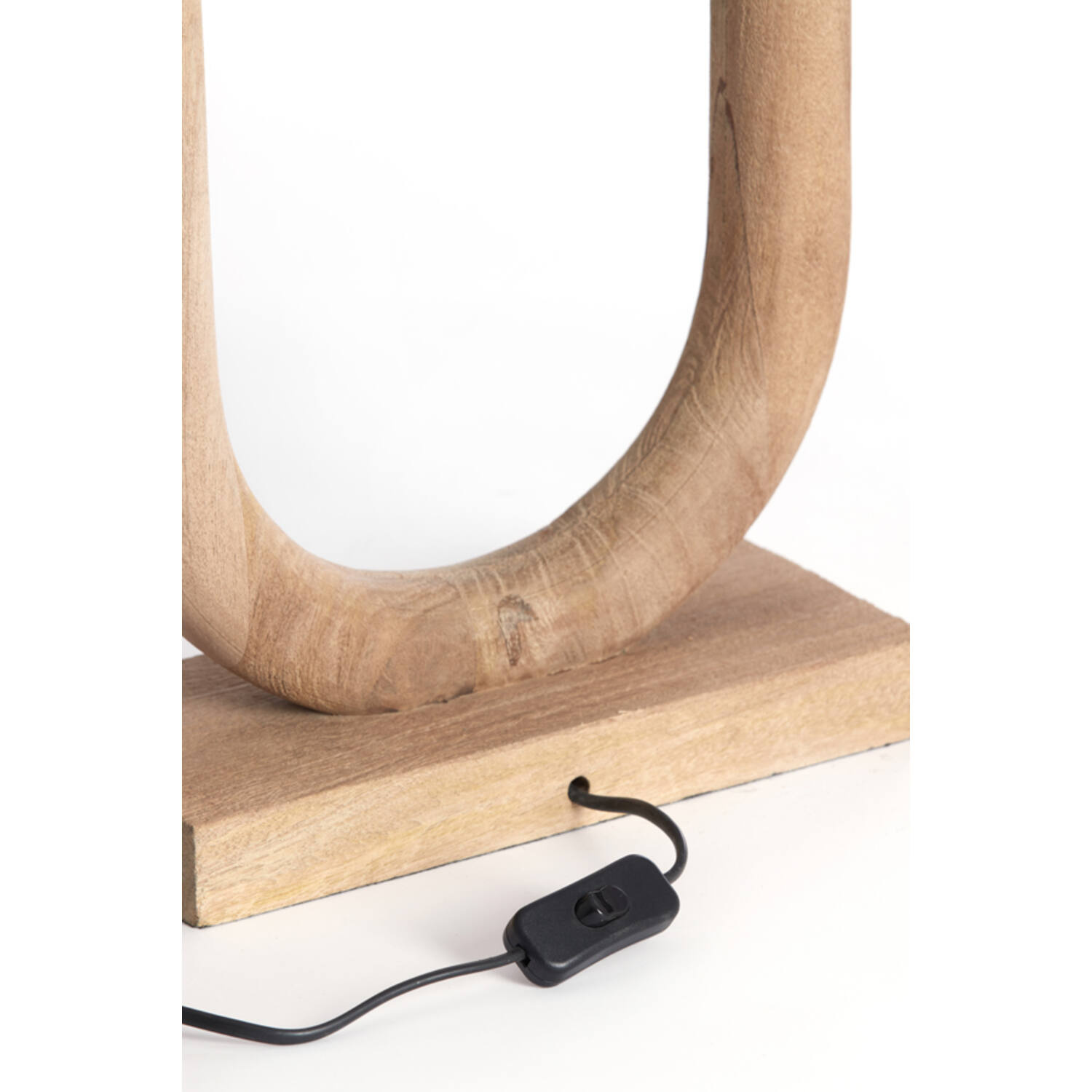 Rene Houtman Lampvoet 20x12x44 cm Hout Mat Naturel