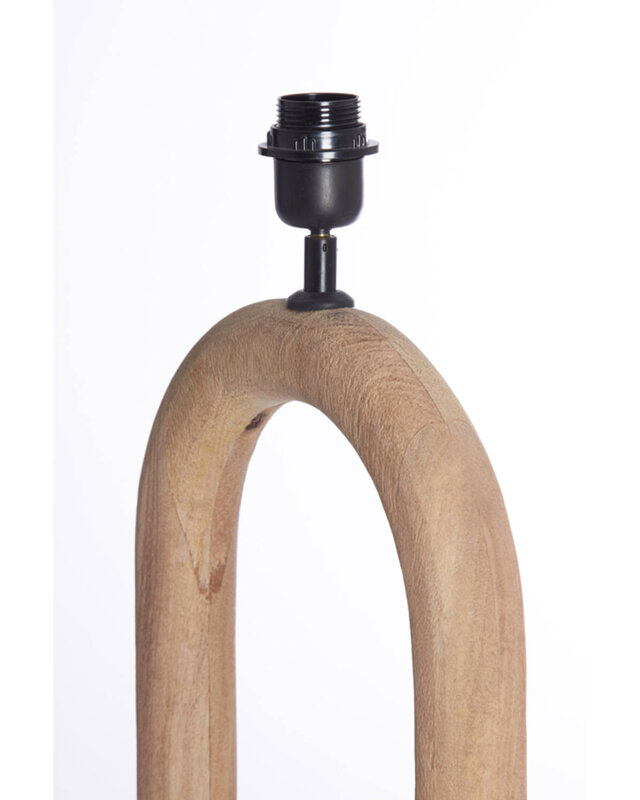 Rene Houtman Lampvoet 20x12x44 cm Hout Mat Naturel