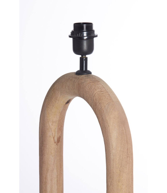 Rene Houtman Lampvoet 20x12x44 cm Hout Mat Naturel