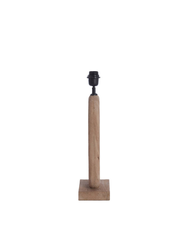 Rene Houtman Lampvoet 20x12x44 cm Hout Mat Naturel