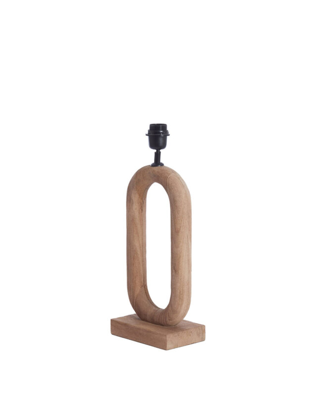 Rene Houtman Lampvoet 20x12x44 cm Hout Mat Naturel