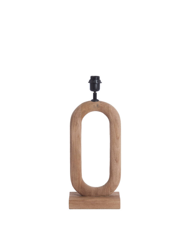 Rene Houtman Lampvoet 20x12x44 cm Hout Mat Naturel