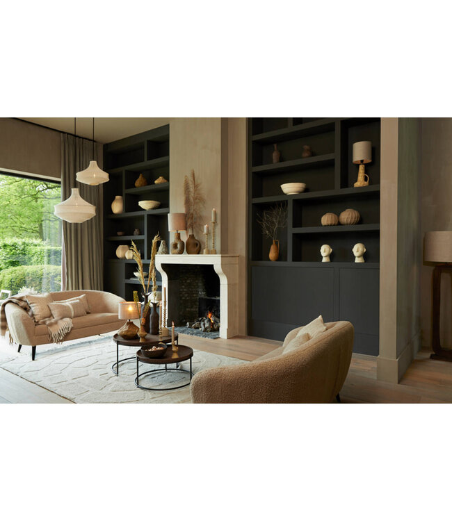 Rene Houtman Lampenkap Cilinder 50x50x38 Cm Naturel