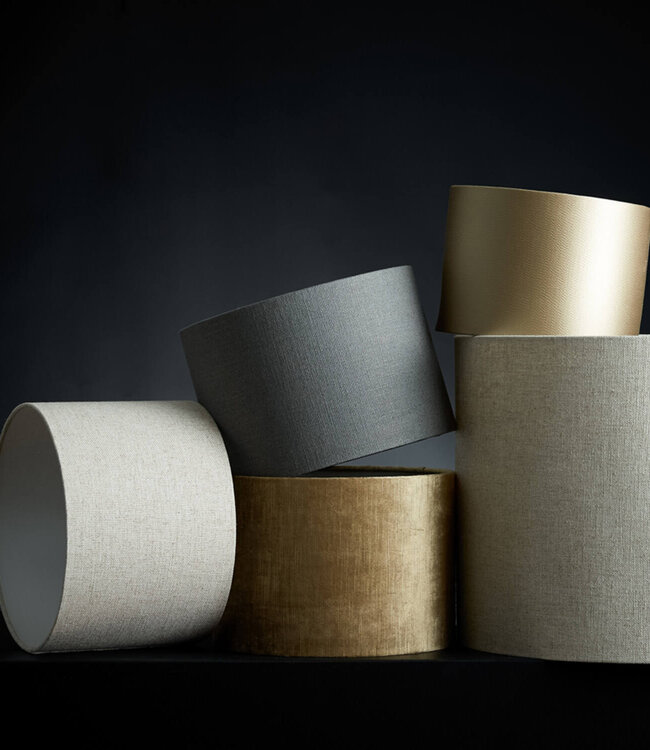 Rene Houtman Lampenkap Cilinder 50x50x38 Cm Naturel