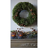 Decoratieve Rustieke Kersttak Met Bellen | L30 cm