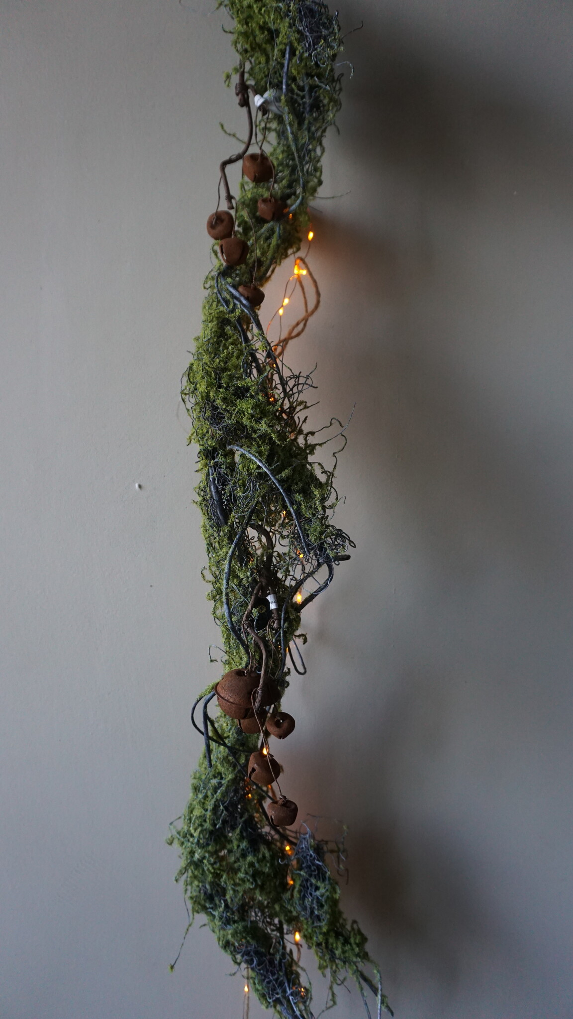 Rene Houtman Mos Kunst Guirlande Groen | L150 cm