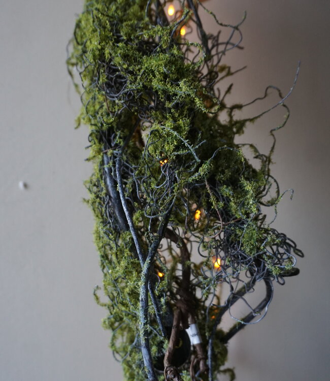 Rene Houtman Mos Kunst Guirlande Groen | L150 cm