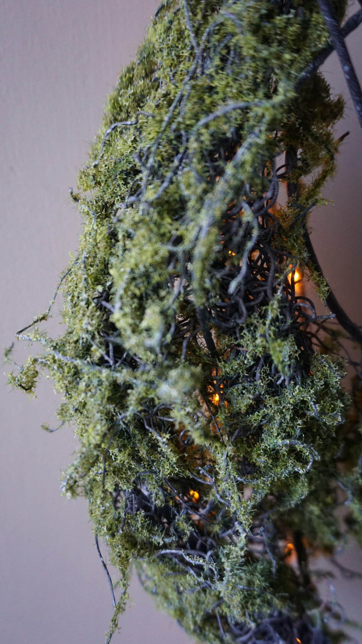 Rene Houtman Mos Kunst Guirlande Groen | L150 cm