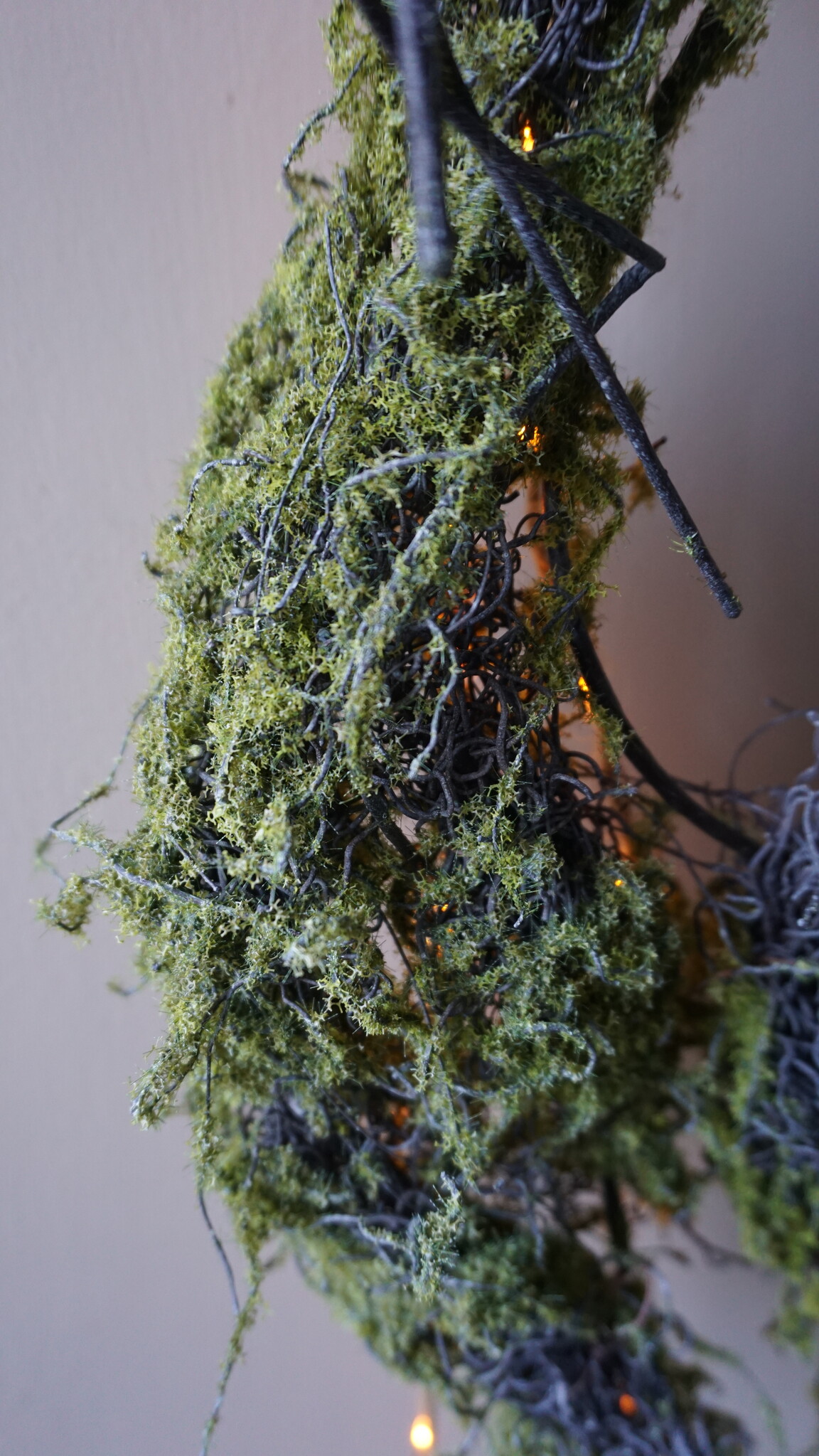Rene Houtman Mos Kunst Guirlande Groen | L150 cm