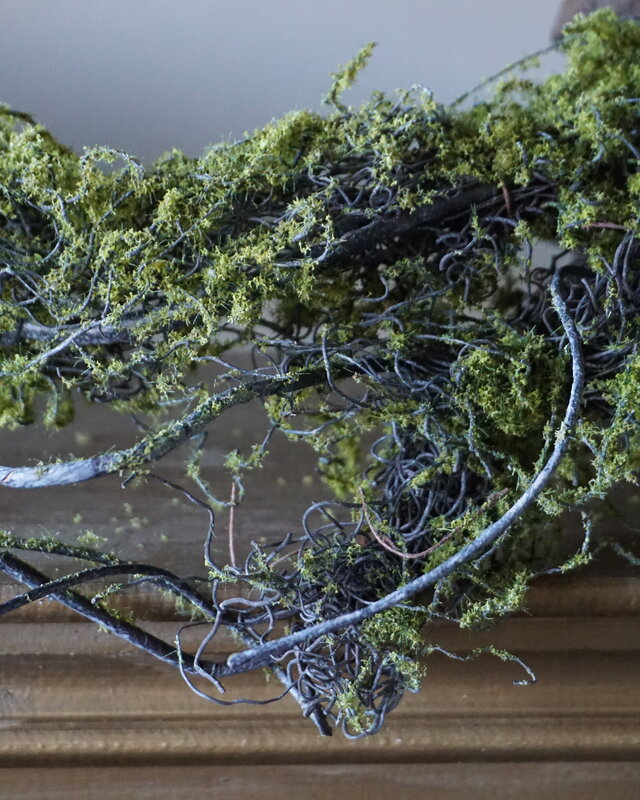 Rene Houtman Mos Kunst Guirlande Groen | L150 cm