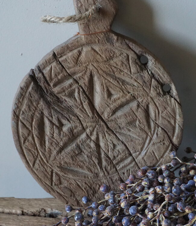 Rene Houtman Onderzetters Mandela Hout | H3xB18xL24 cm