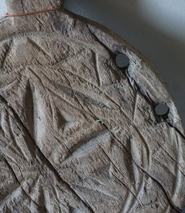 Rene Houtman Onderzetters Mandela Hout | H3xB18xL24 cm