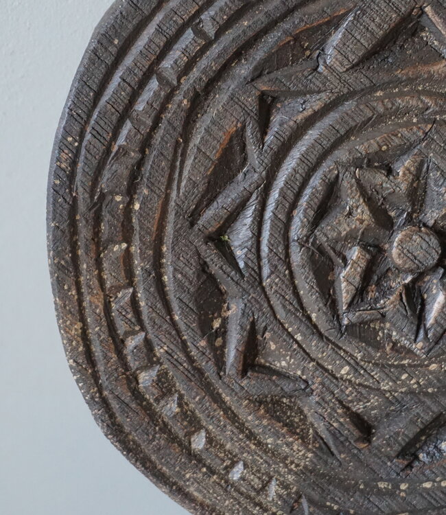 Rene Houtman Houten Onderzetter Mandela | H3xB19,5 cm