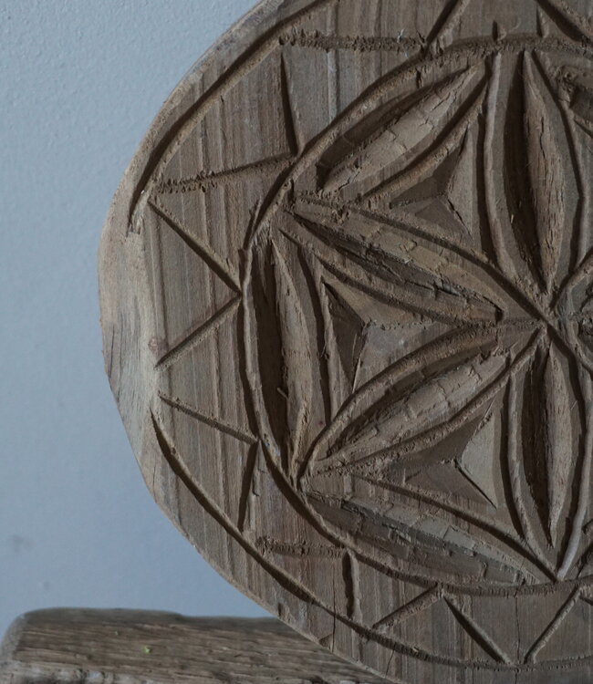 Rene Houtman Houten Onderzetter/Plankje Mandela | H3xB20xL25 cm