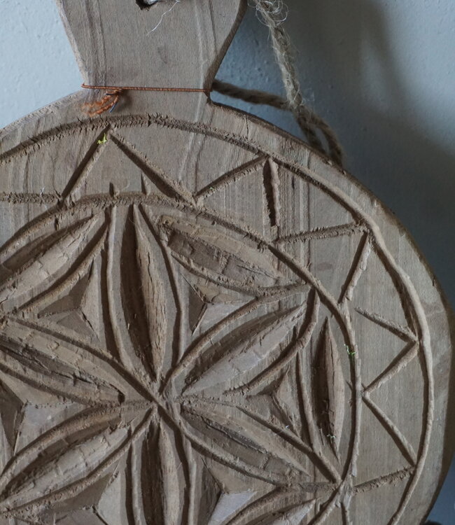 Rene Houtman Houten Onderzetter/Plankje Mandela | H3xB20xL25 cm