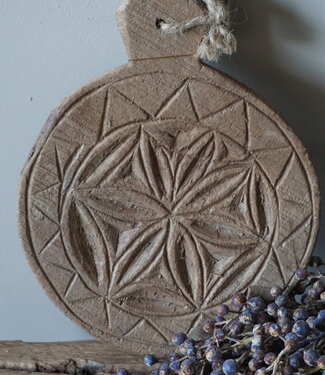 Rene Houtman Mandela Onderzetter Hout | H3xB19xL25 cm