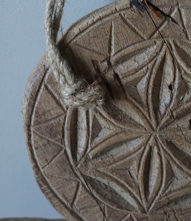 Rene Houtman Houten Plankje | Onderzetter | Mandela | H3xB19xL25 cm