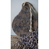 Stoere Mandela Onderzetter | Hout | H3xB20xL27 cm